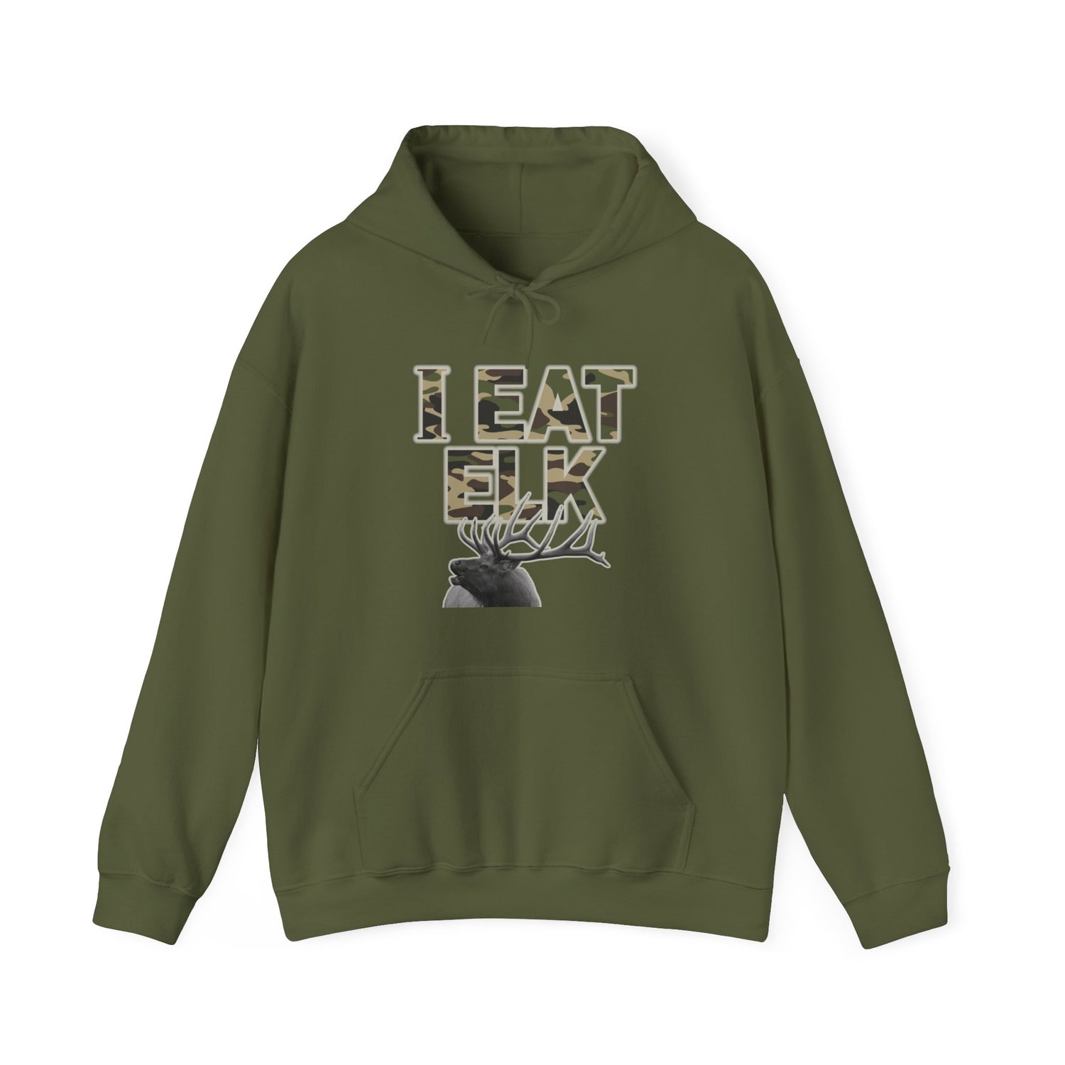Elk Hunting Hoodie - I Eat Elk
