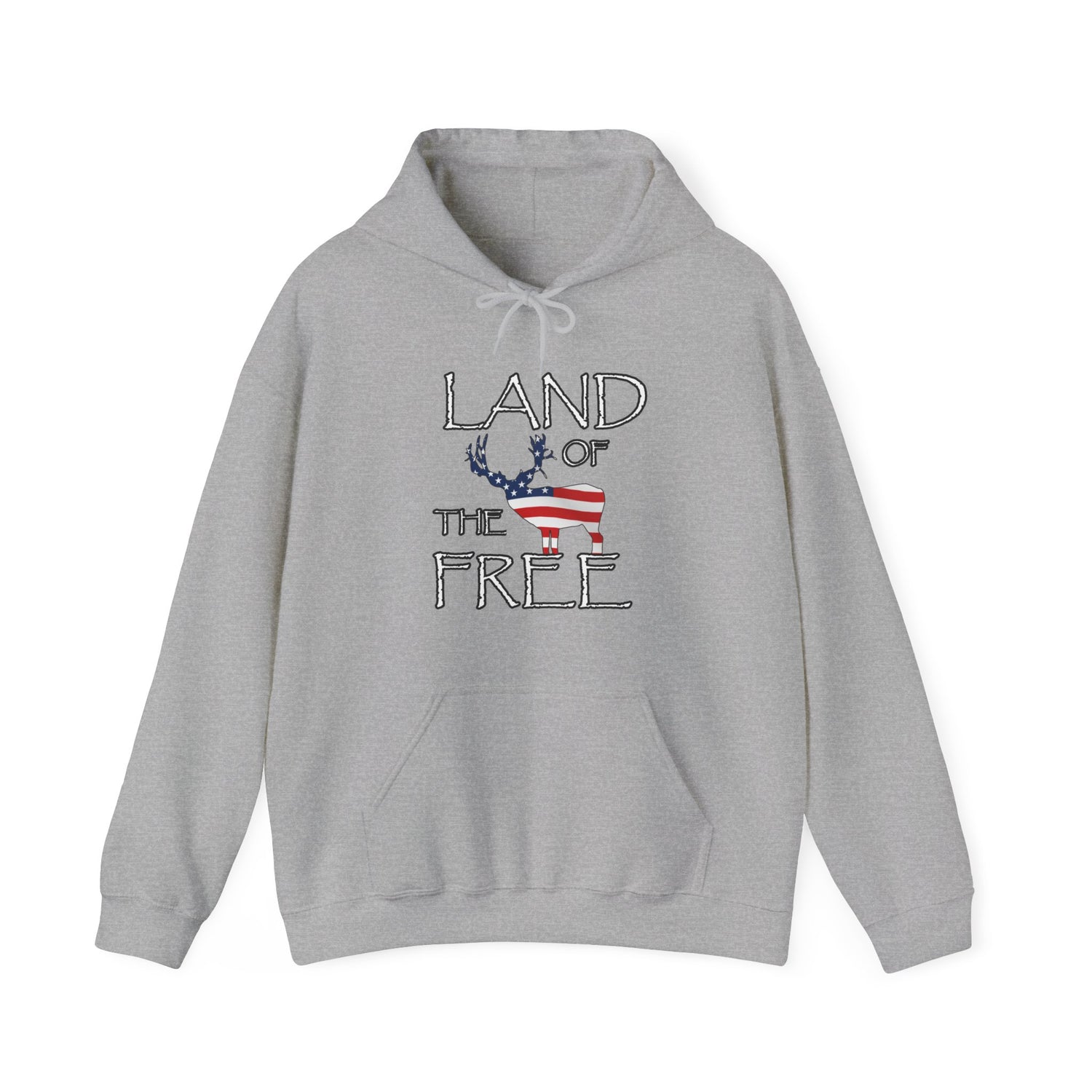 Western Deer Hunting Hoodie - Land of the Free