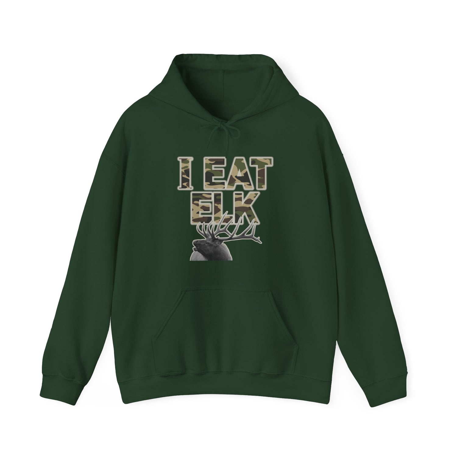 Elk Hunting Hoodie - I Eat Elk