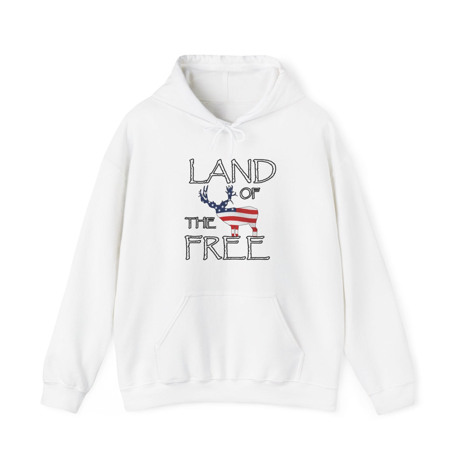 Western Deer Hunting Hoodie - Land of the Free