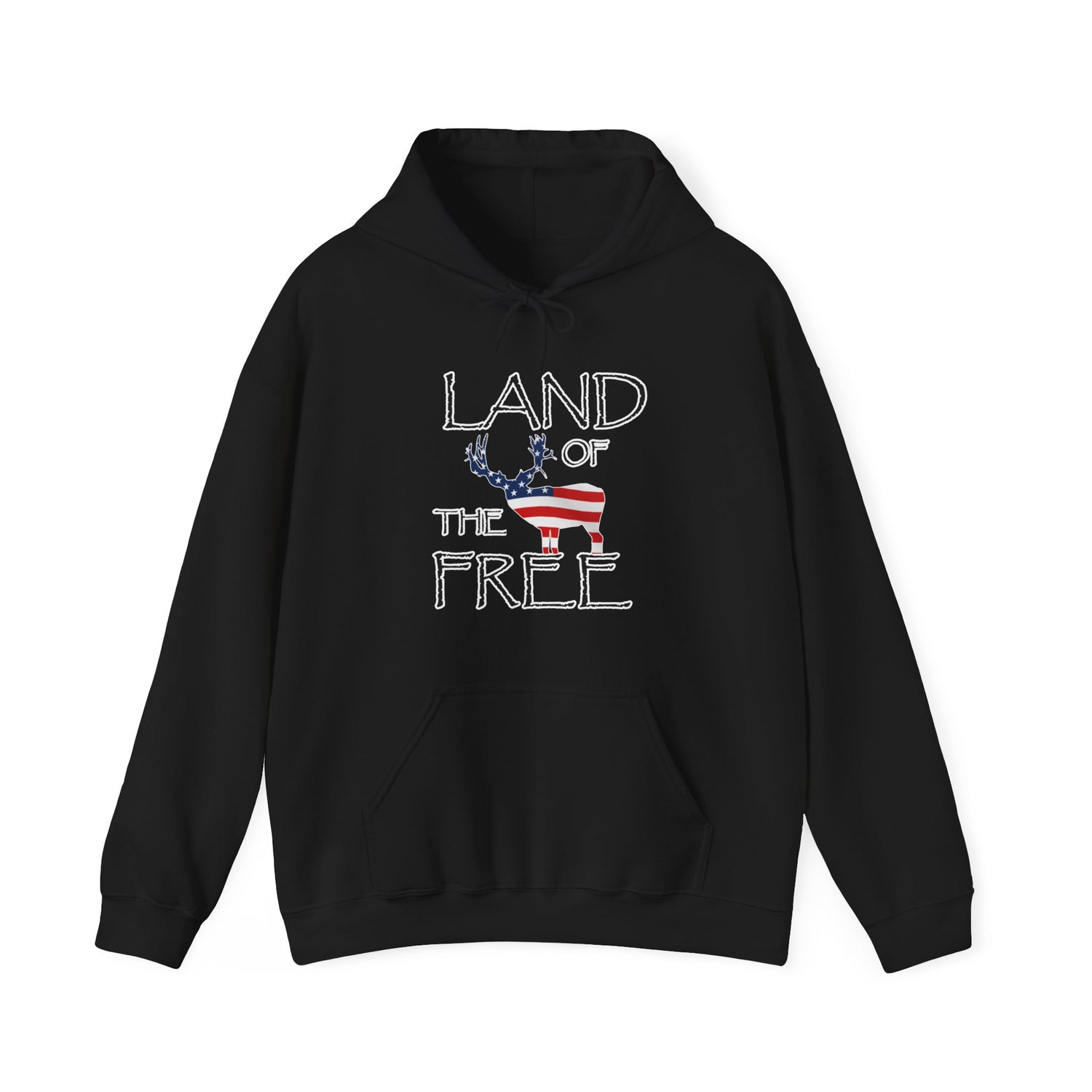 Western Deer Hunting Hoodie - Land of the Free