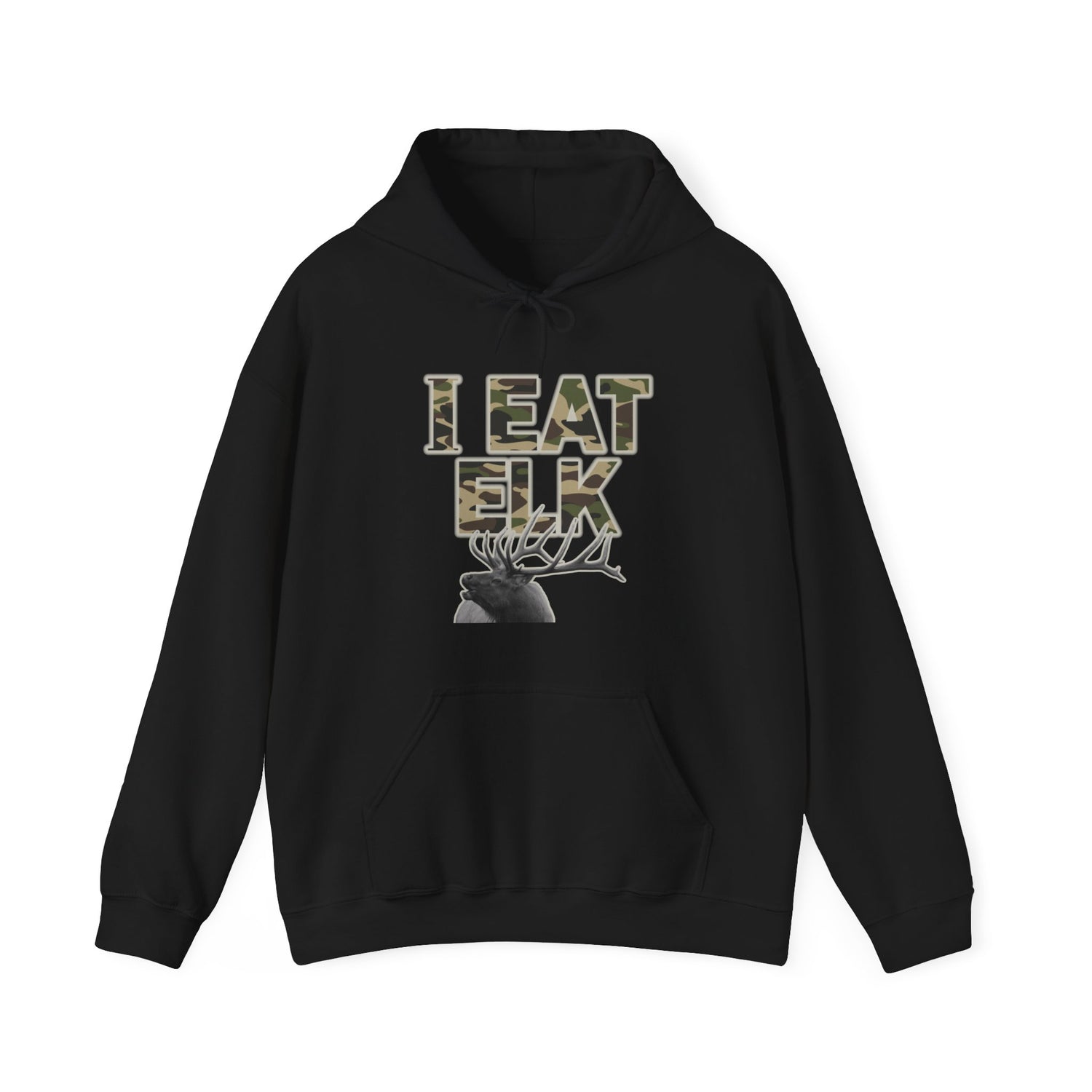 Elk Hunting Hoodie - I Eat Elk