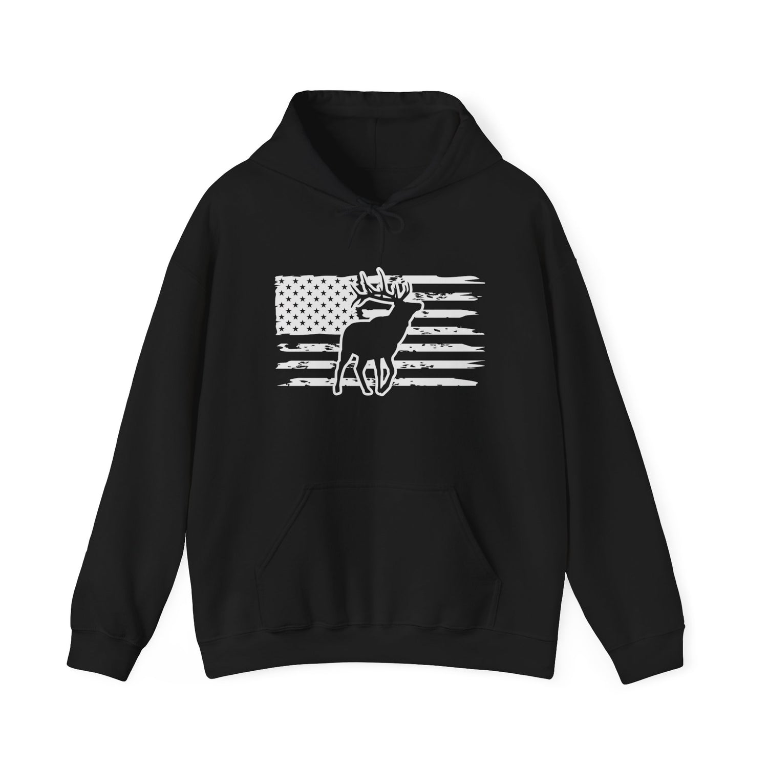 Western Elk Hunting Hoodie - American Elk