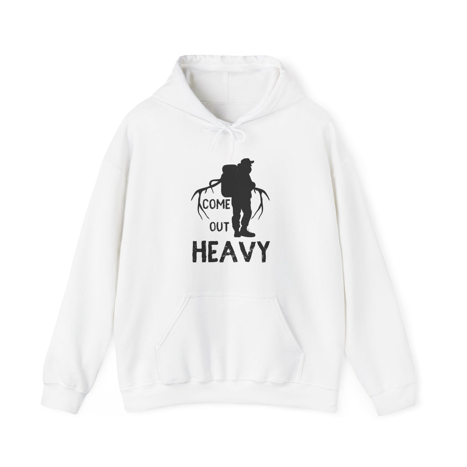 Western Elk Hunting Hoodie - Come Out Heavy