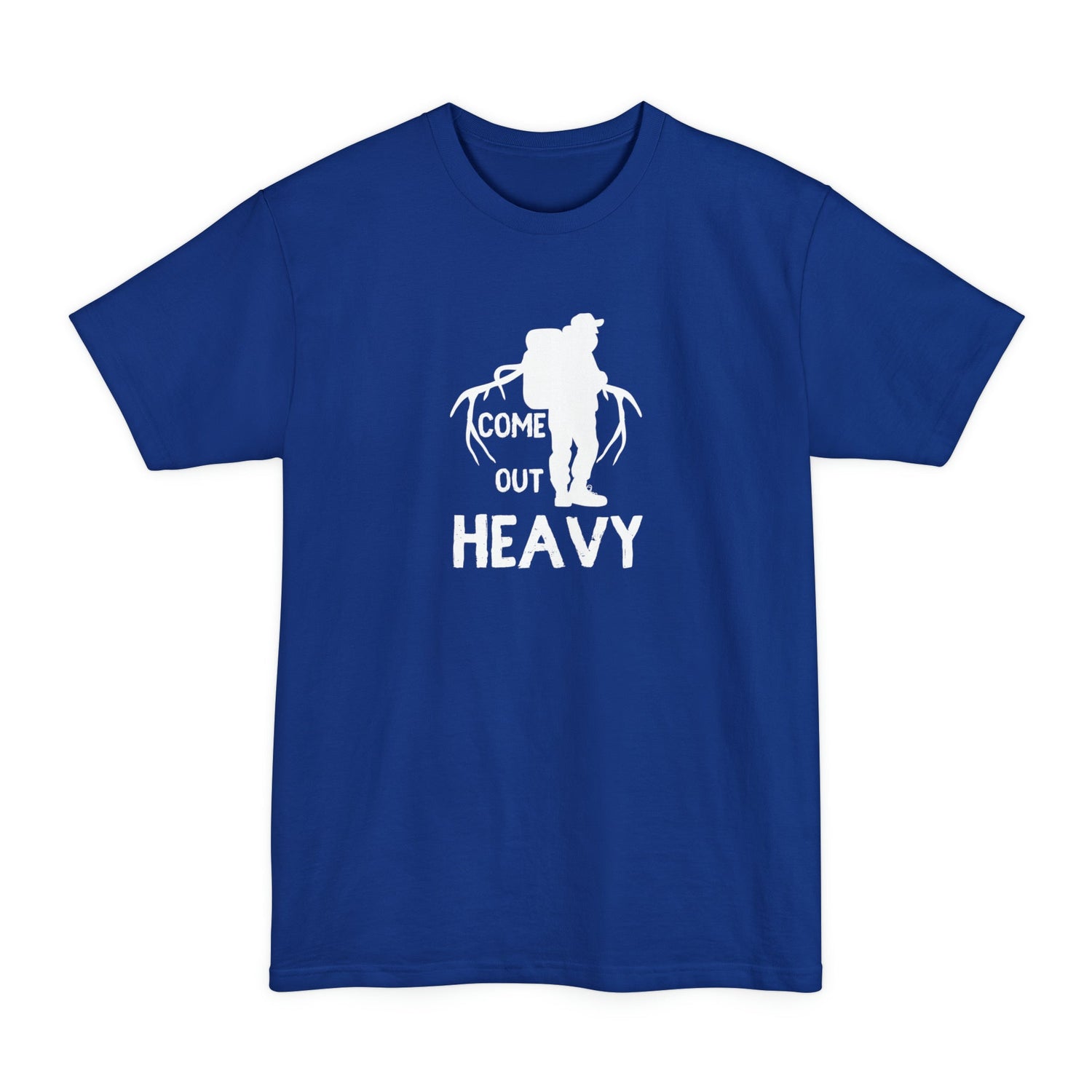 Big and Tall Western Hunting T-Shirt - Come out Heavy