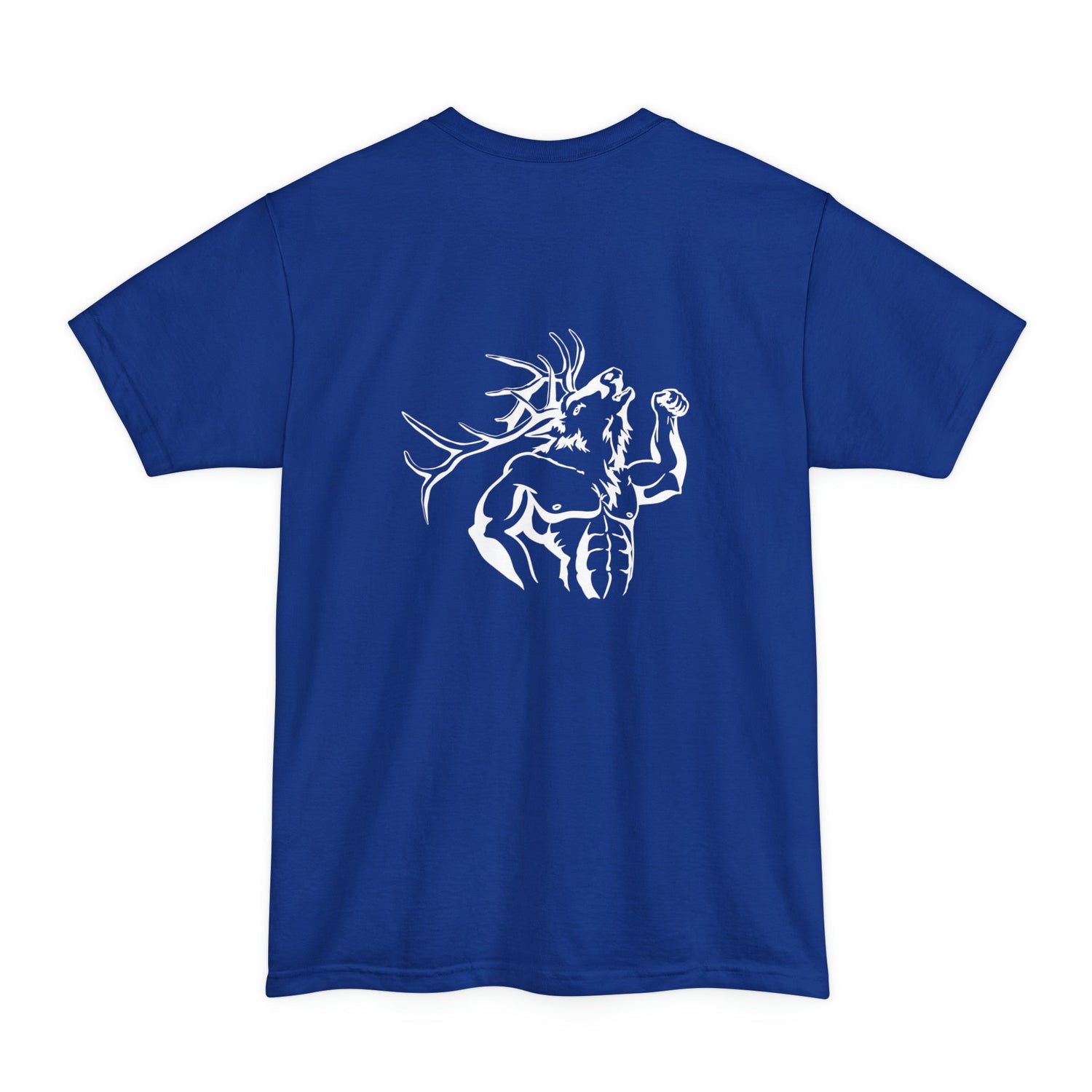 Big and Tall Western Elk Hunting T-Shirt - Muscle Bull