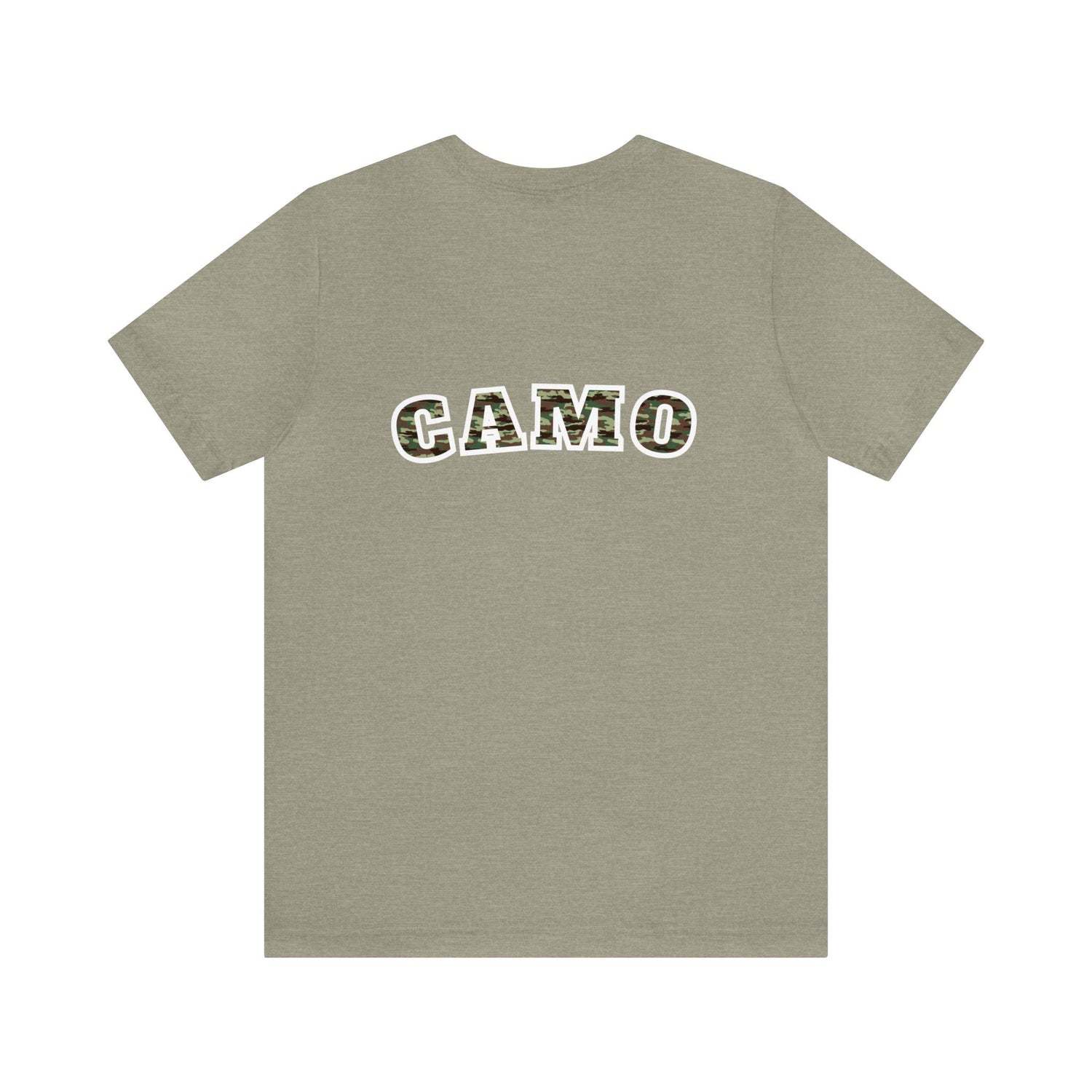 Western deer hunting t-shirt, color orange, back design placement