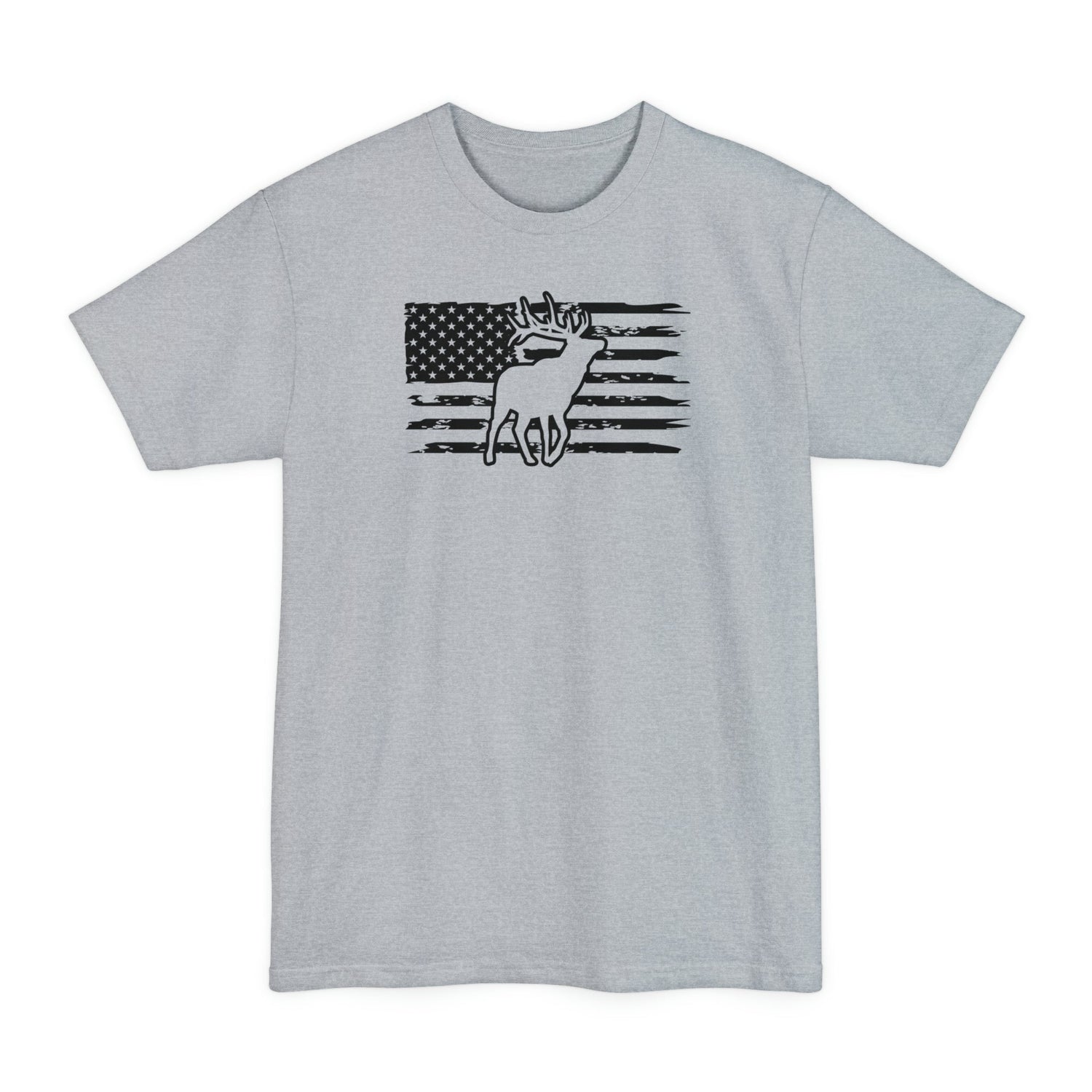 Big and Tall Western Elk Hunting T-Shirt - American Elk