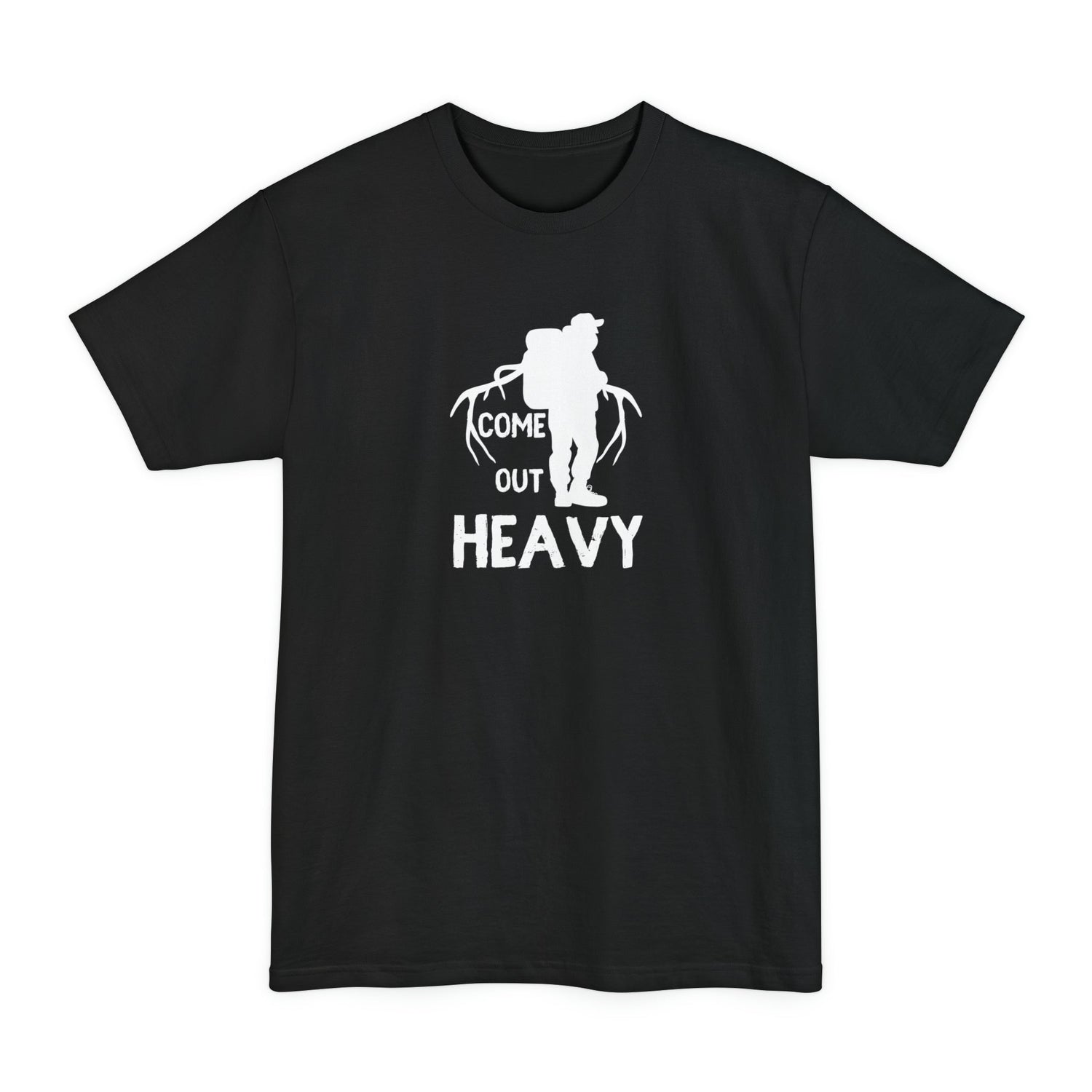 Big and Tall Western Hunting T-Shirt - Come out Heavy