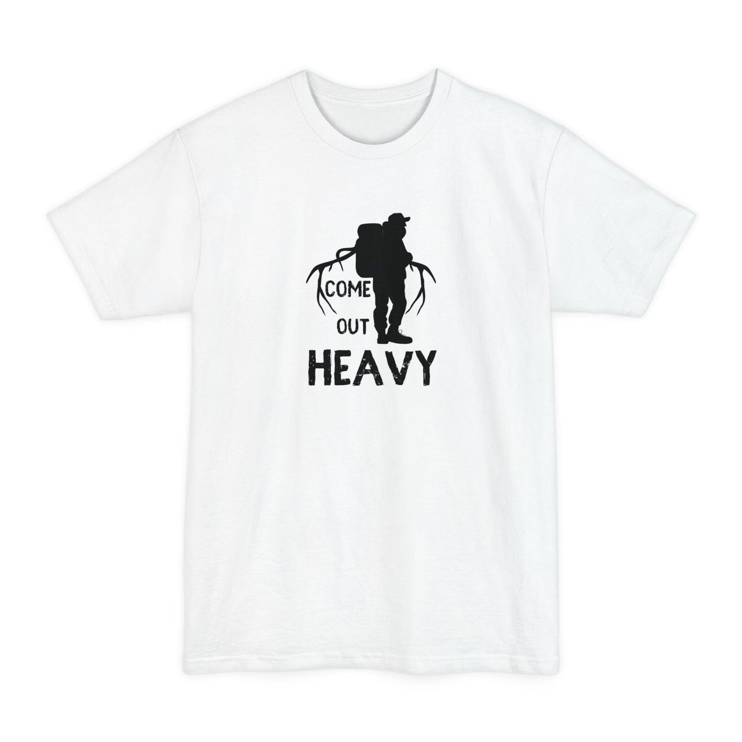 Big and Tall Western Hunting T-Shirt - Come out Heavy