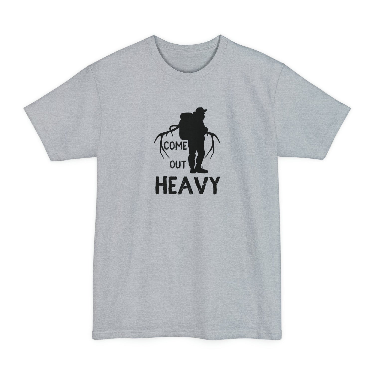 Big and Tall Western Hunting T-Shirt - Come out Heavy