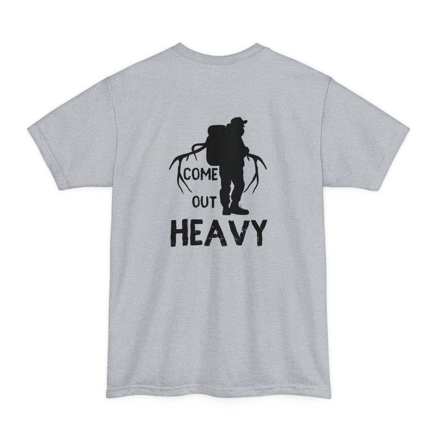 Big and Tall Western Hunting T-Shirt - Come out Heavy