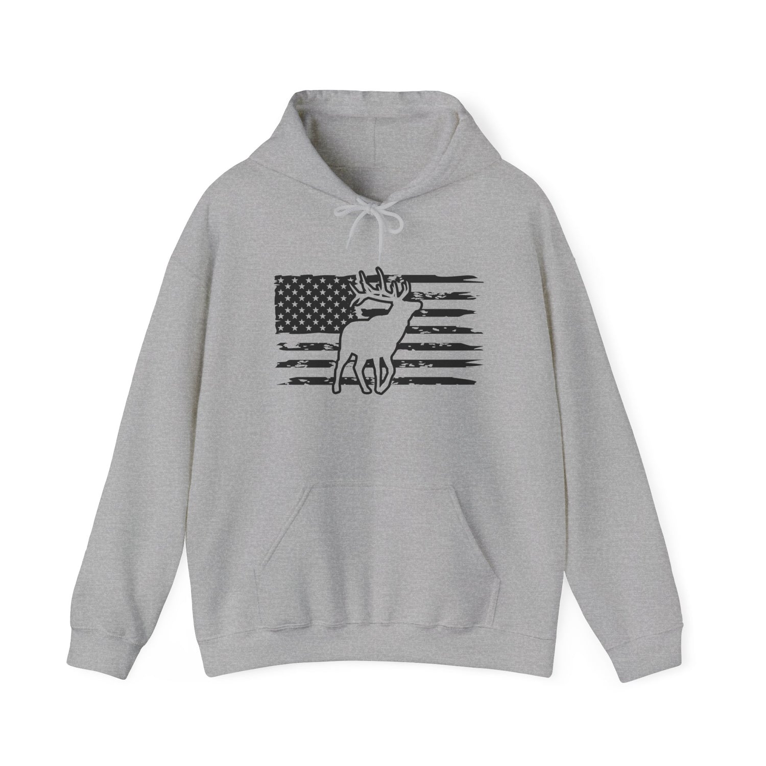 Western Elk Hunting Hoodie - American Elk