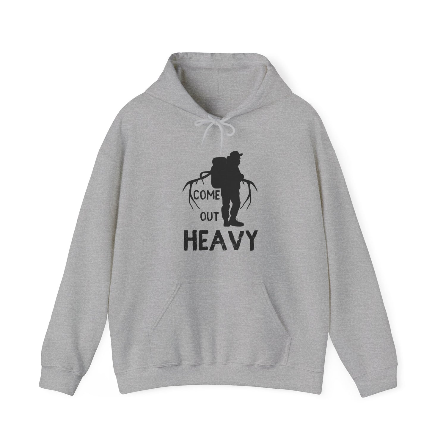 Western Elk Hunting Hoodie - Come Out Heavy