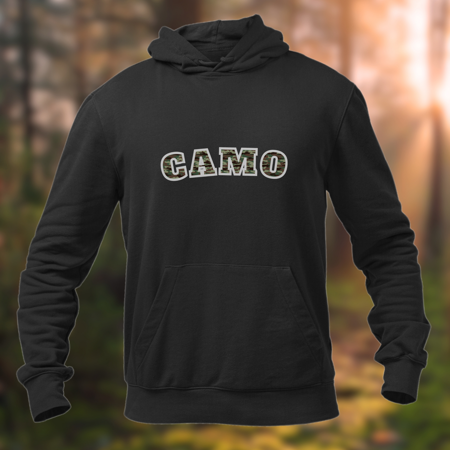 Western Hunting Hoodie - Camo Hoodie