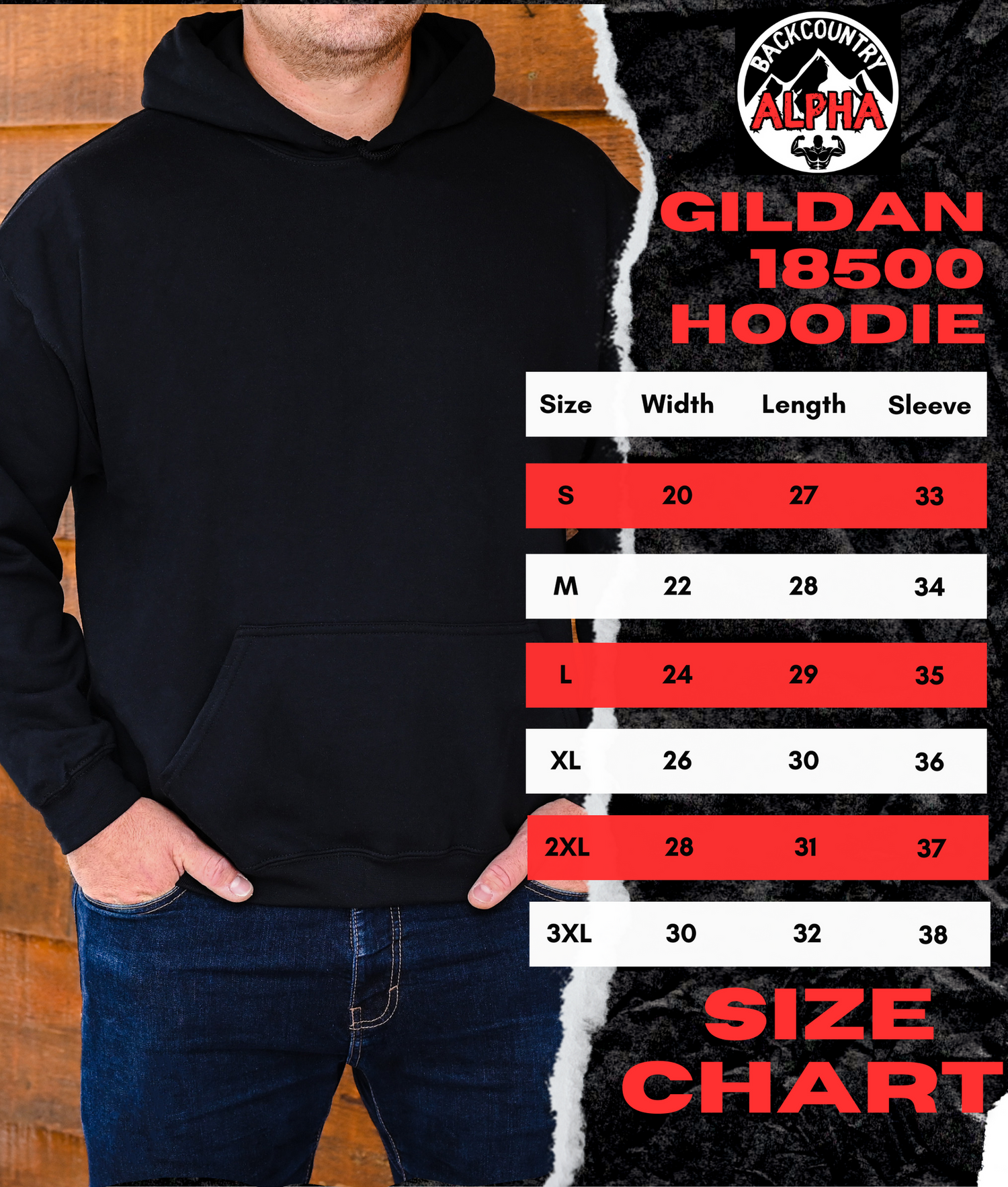 Western Deer Hunting Hoodie - Muscle Buck
